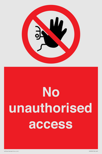 No unauthorised access
